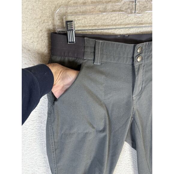 Kuhl Strattus Pants Womens sz 6 Regular 29x29 Gray Hike Drawstring Ankle Stretch - Picture 3 of 16